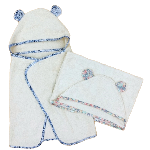 育児工房オーガニックバスローブ(リバティプリント使用)