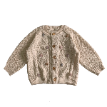 育児工房オーガニックニットカーディガン